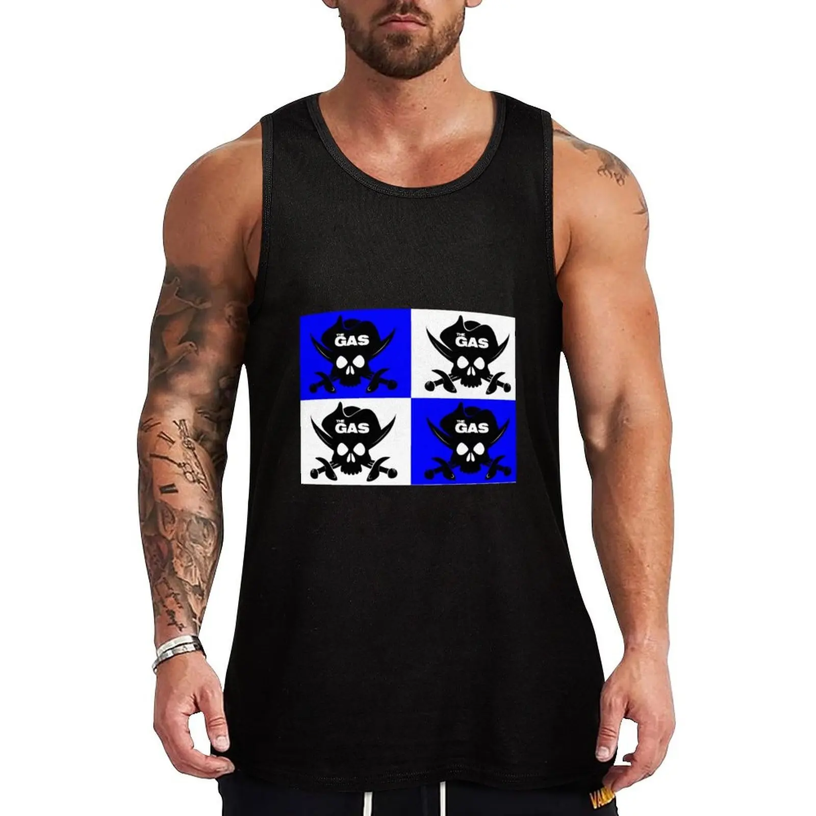 

Bristol Rovers pirates football team Tank Top T-shirt sports sleeveless vests men gym clothing Gym clothes