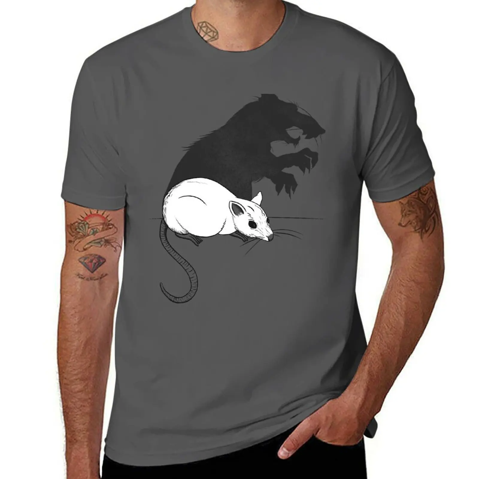 

of Case Mouse and Dr. Rat Strange The Mr. T-Shirt Soft Touch Basic Cotton T-Shirt