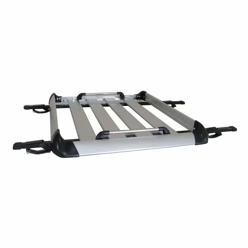 

Single layer SUV removable aluminium alloy car luggage rack roof basket