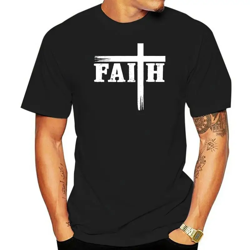 Christian Faith And Cross T-Shirt Believe God Christ Unisex Tee Gifts Men Women Confortable Tee Shirt