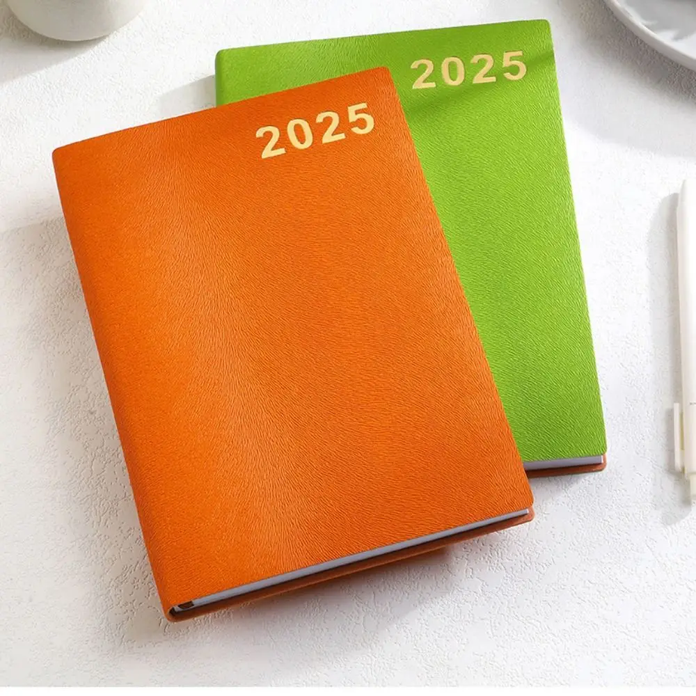 Creative A5 2025 Agenda Book To Do List Planner Reminder Daily Planner Portable Simple Planner Notebook Students