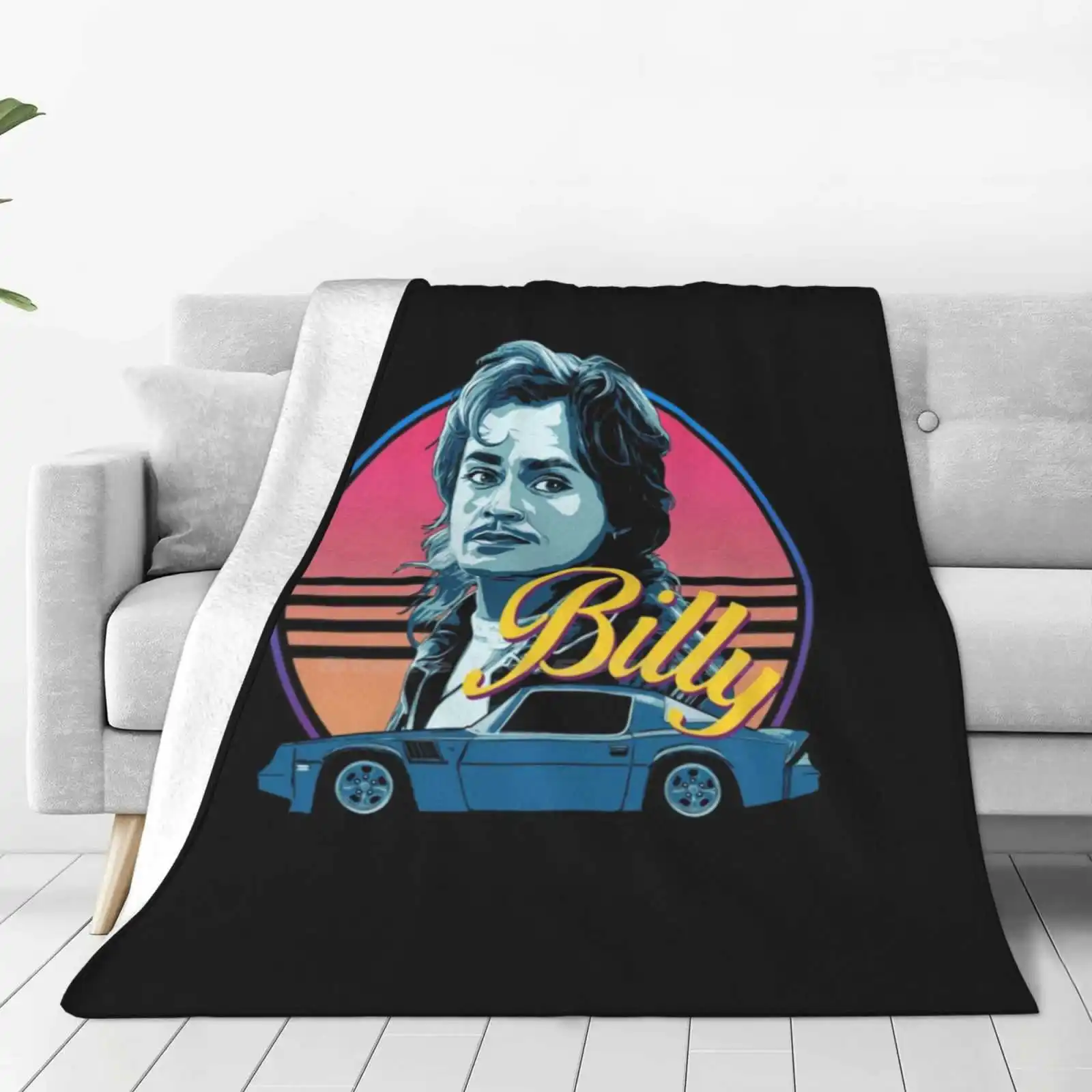 Billy Hargrove-- 80S Style Top Quality Comfortable Bed Sofa Soft Blanket Billy Hargrove Steve Dacre Montgomery Fandom Tumblr