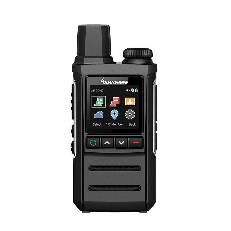 2026   IP-Q1 4G ultra-thin metal handheld Radio 1.77 inch color display 2500mAh battery   IP54 VHF/UHF