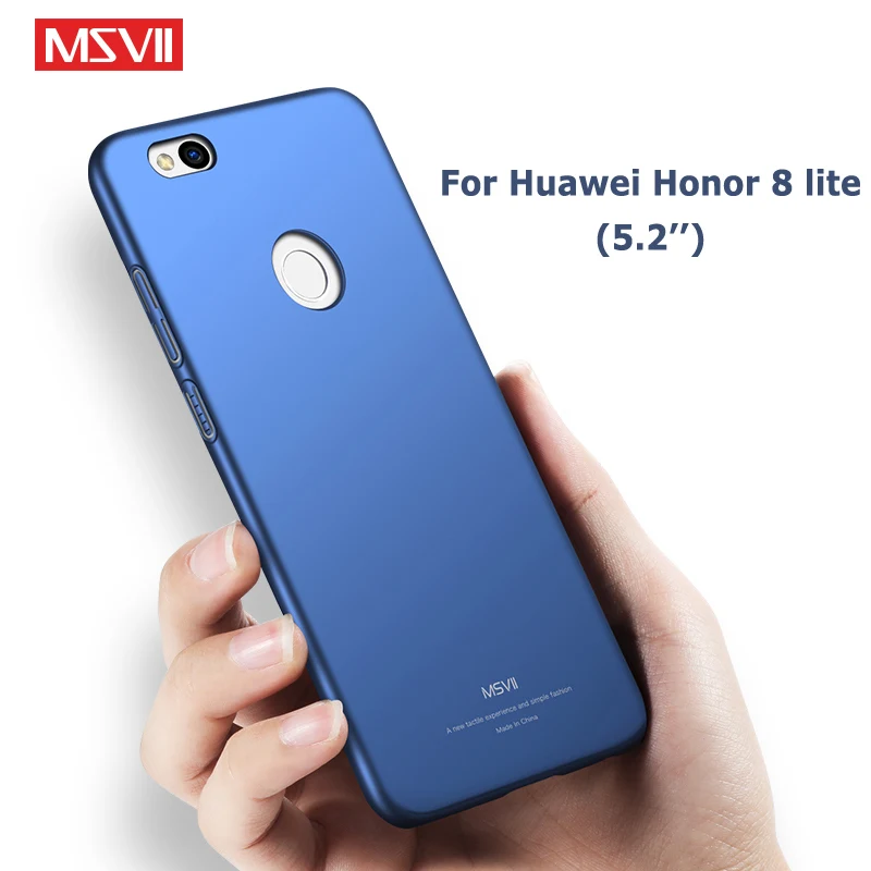 Honor 8 Case Msvii Slim Matte Coque For Huawei Honor 8 Lite Honor8 Pro Case Hard PC Cover For Huawei Honor 8X Phone Cases