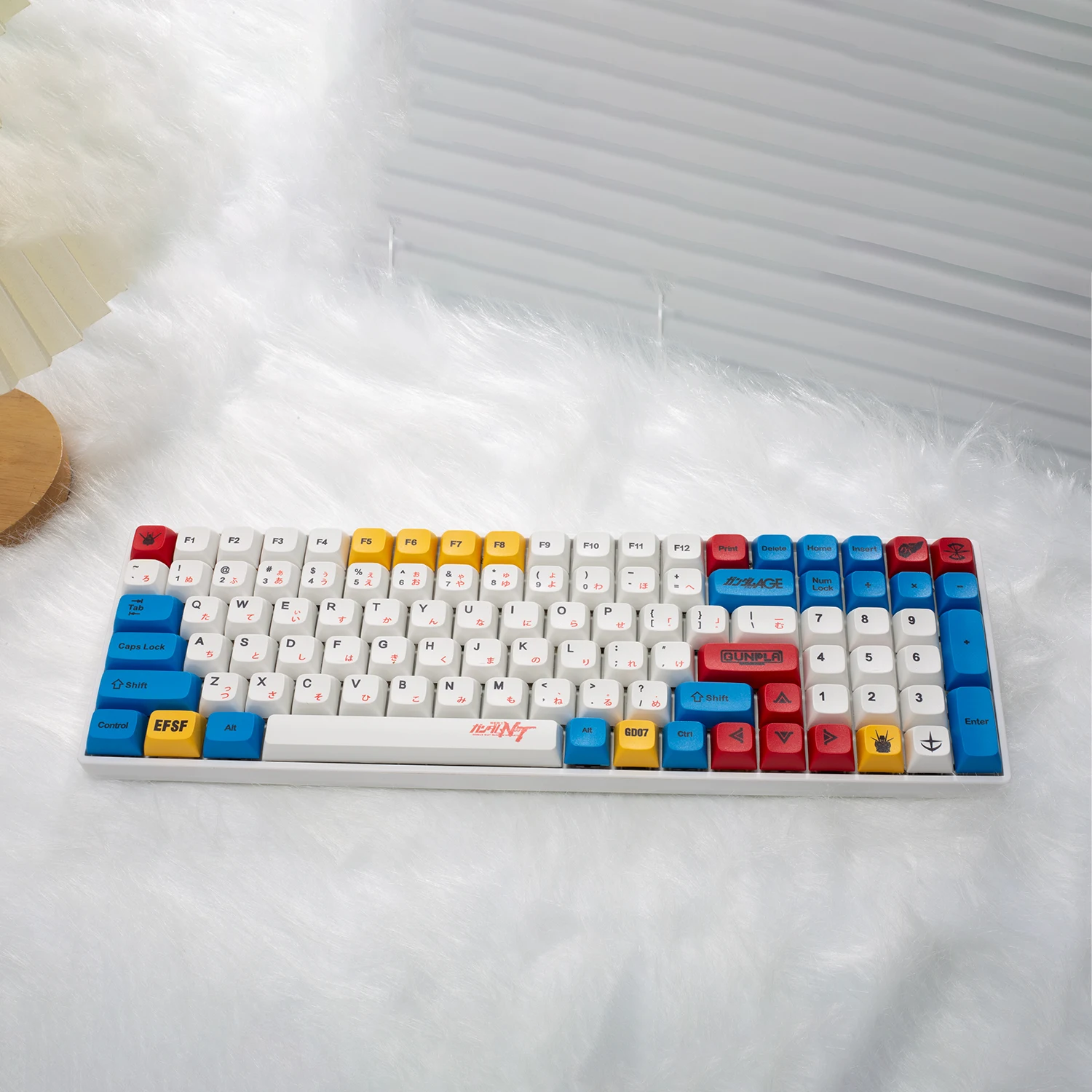 

Keycap PBT Sublimation XDA Height, Retro Nostalgic Anime Fits Most Mechanical Keyboards