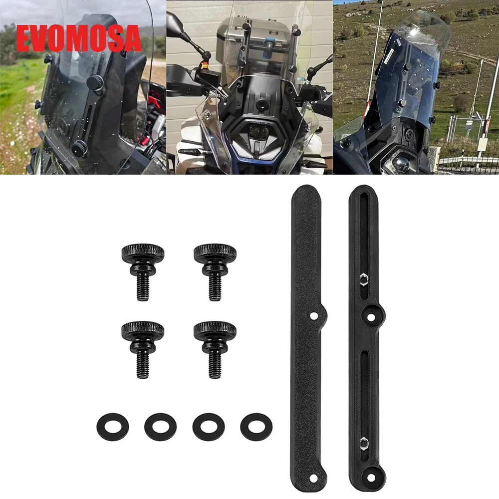 For VOGE 800 DSX DS800X Rally DSX 800 Motorcycle CNC Side Wind Deflector Windshield Spoiler GPS Mount Bar Bracket Extension Bar