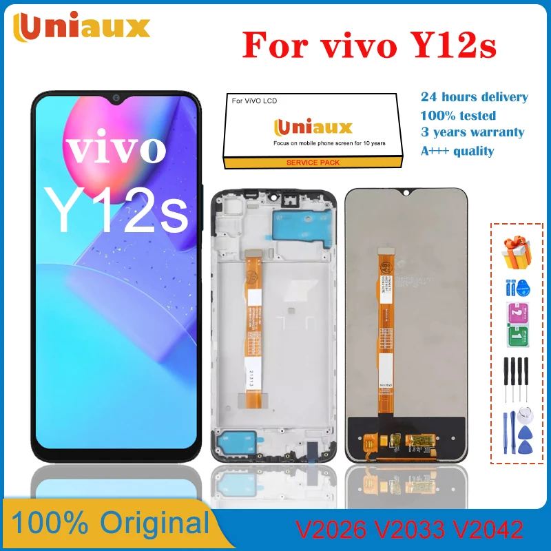 

For VIVO Y12S Mobile Phone LCD Screen Display assembly Touch Screen LCD Panel Replacement
