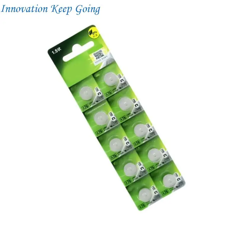 E65C 10Pcs 1.5V LR1154 SR1154 AG13 Alkaline Coin Batteries for Calculator Watches