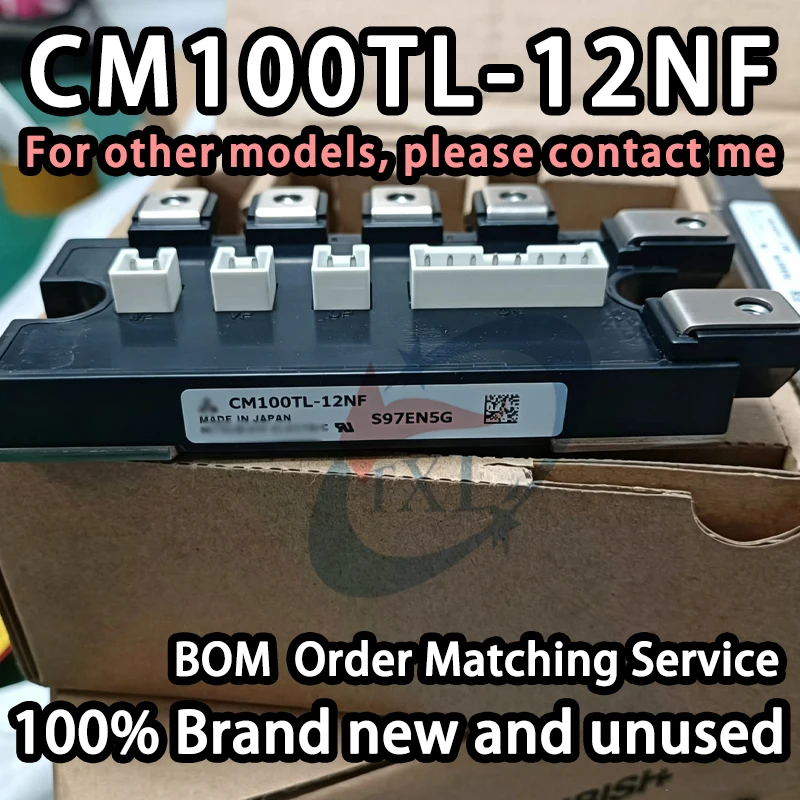 【100% Brand New】CM100TL-12NF IGBT Module 600V 100A 6-in-1 NF Series Three-Phase Inverter Power Module