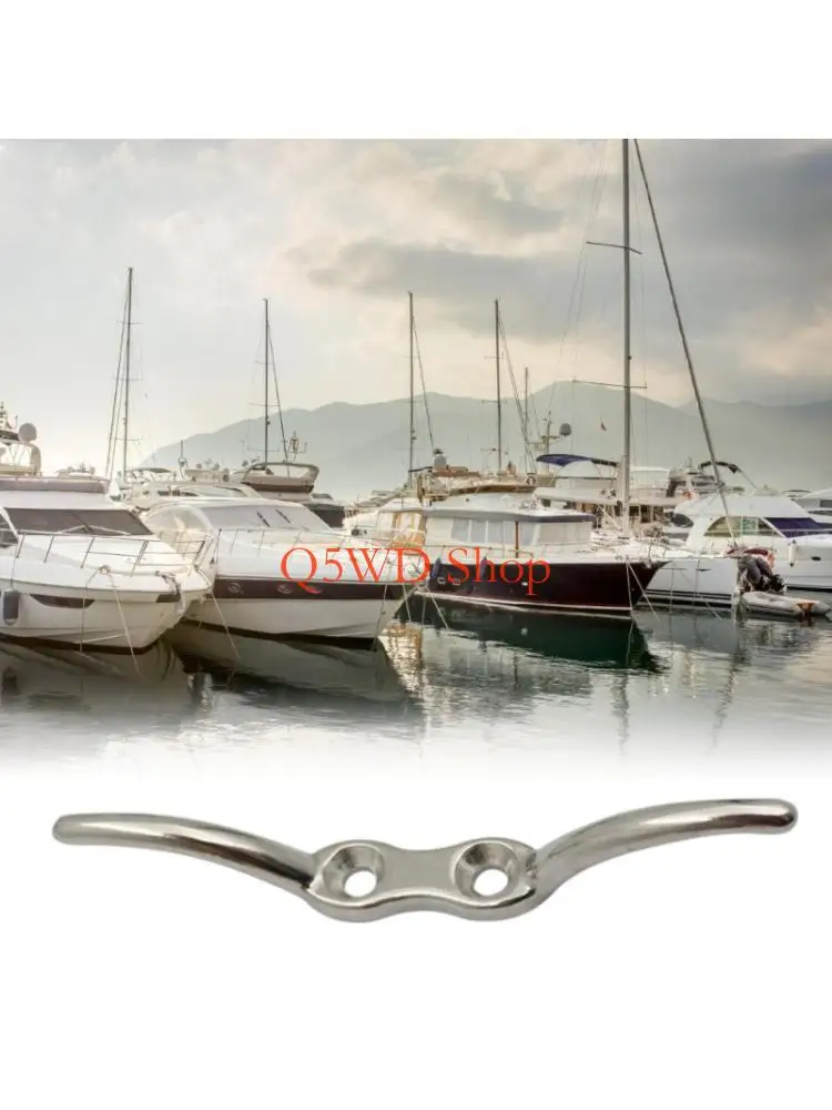 Q5WD Additional Marine Grade Rustproof Clip Strong Rope Secure Hook With Screws For Dock Vessel And Camping Use