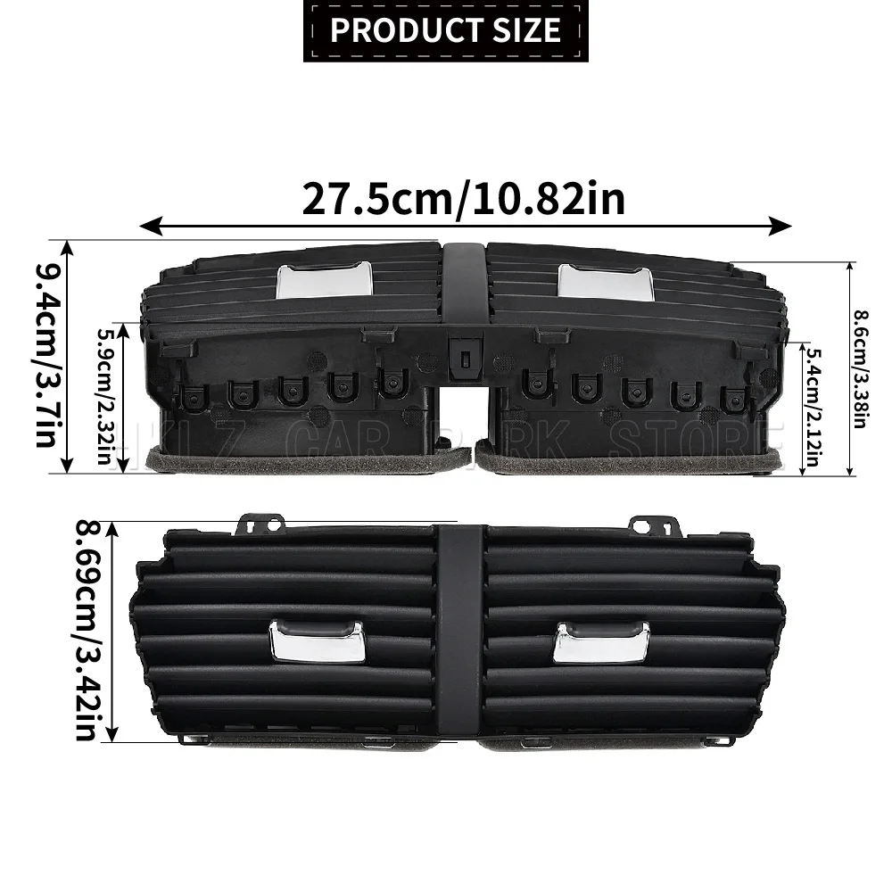 BB53-19C681-A High Quality Heater Vent Louver Black For Ford Explorer 2011-2015 Police Interceptor Utility 2013-2015
