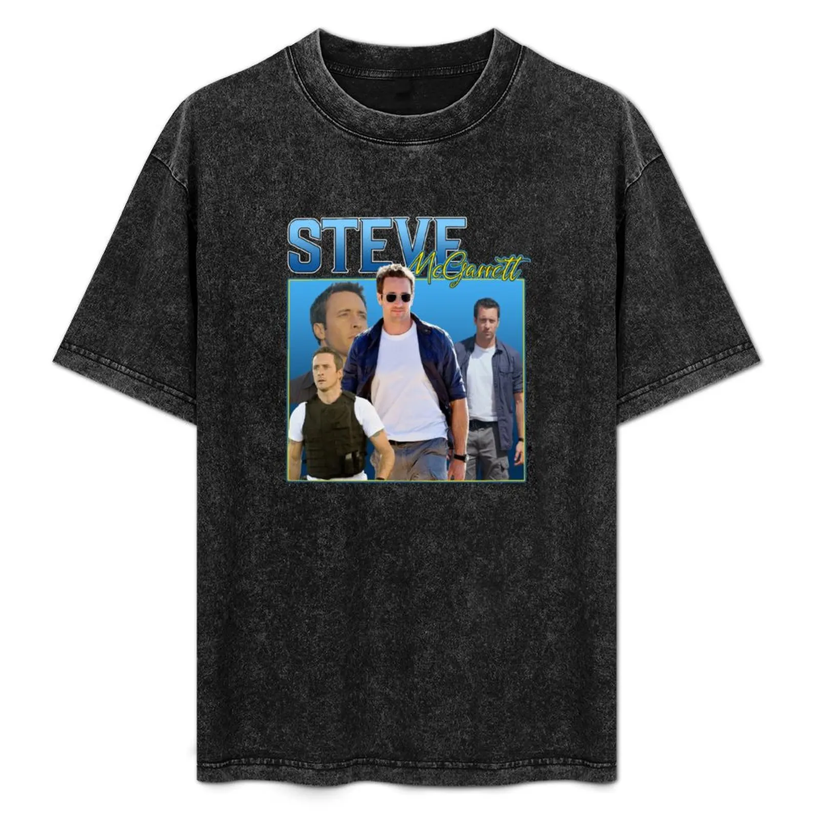 

Hawaii Five-0 Steve Mcgarrett Vintage Tv Show T-Shirt Personalized t-shirt tees anime fitted t shirts for men