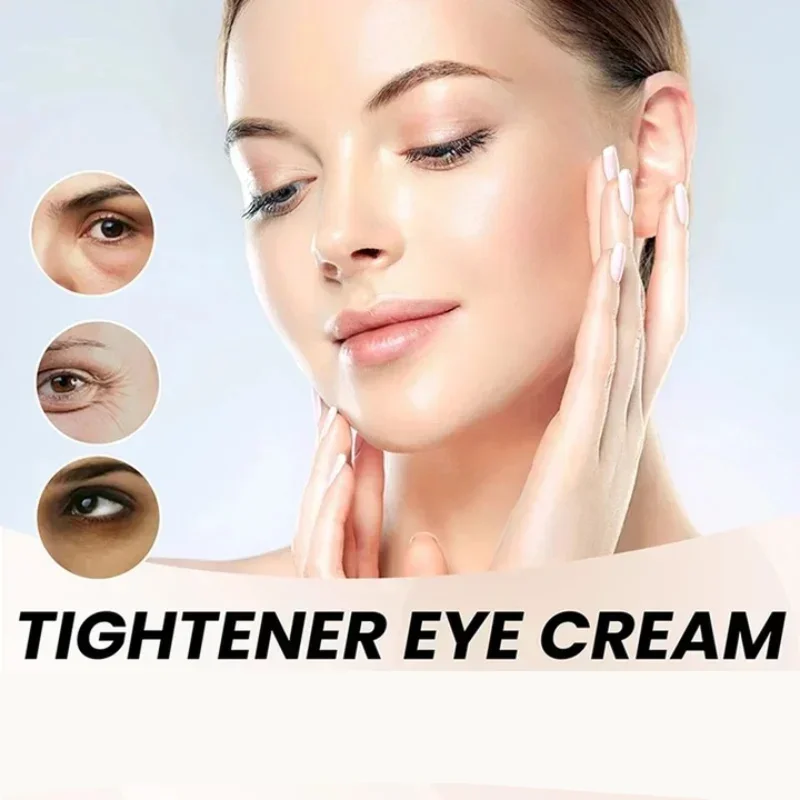 Crema para ojos antiojeras, bolsas para ojos, eliminación de arrugas, levantamiento de líneas finas, suero, cuidado de la piel, Cosméticos de belleza