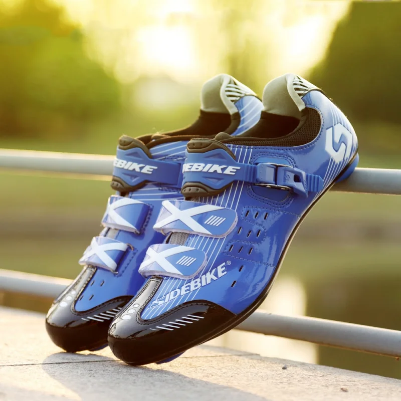 Sidebike Cycling Shoes Road Bike Shoes Men Athletic Racing Bicycle Sneakers Self-locking Professional Practical