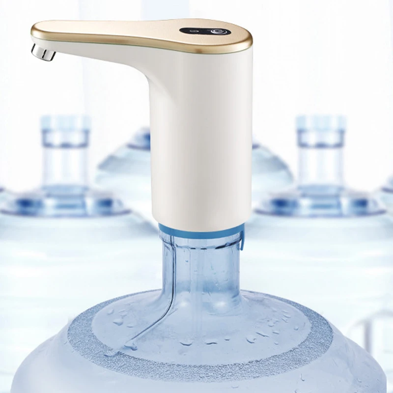 전기 워터 디스펜서 자동 미니 휴대용 배럴 워터 펌프 USB 스마트 충전 식수 가정용 주방 물