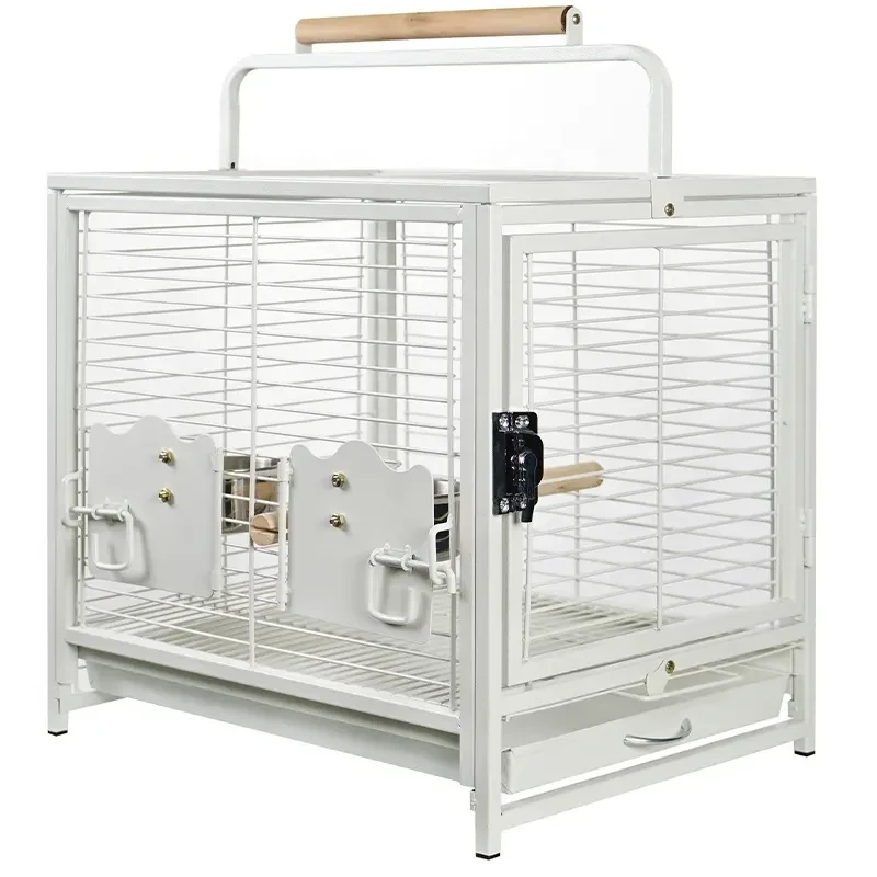 Medium-sized Parrot Outdoor Portable Birdcage Outdoor Birdhouse Suitable for Observing Bird Activities