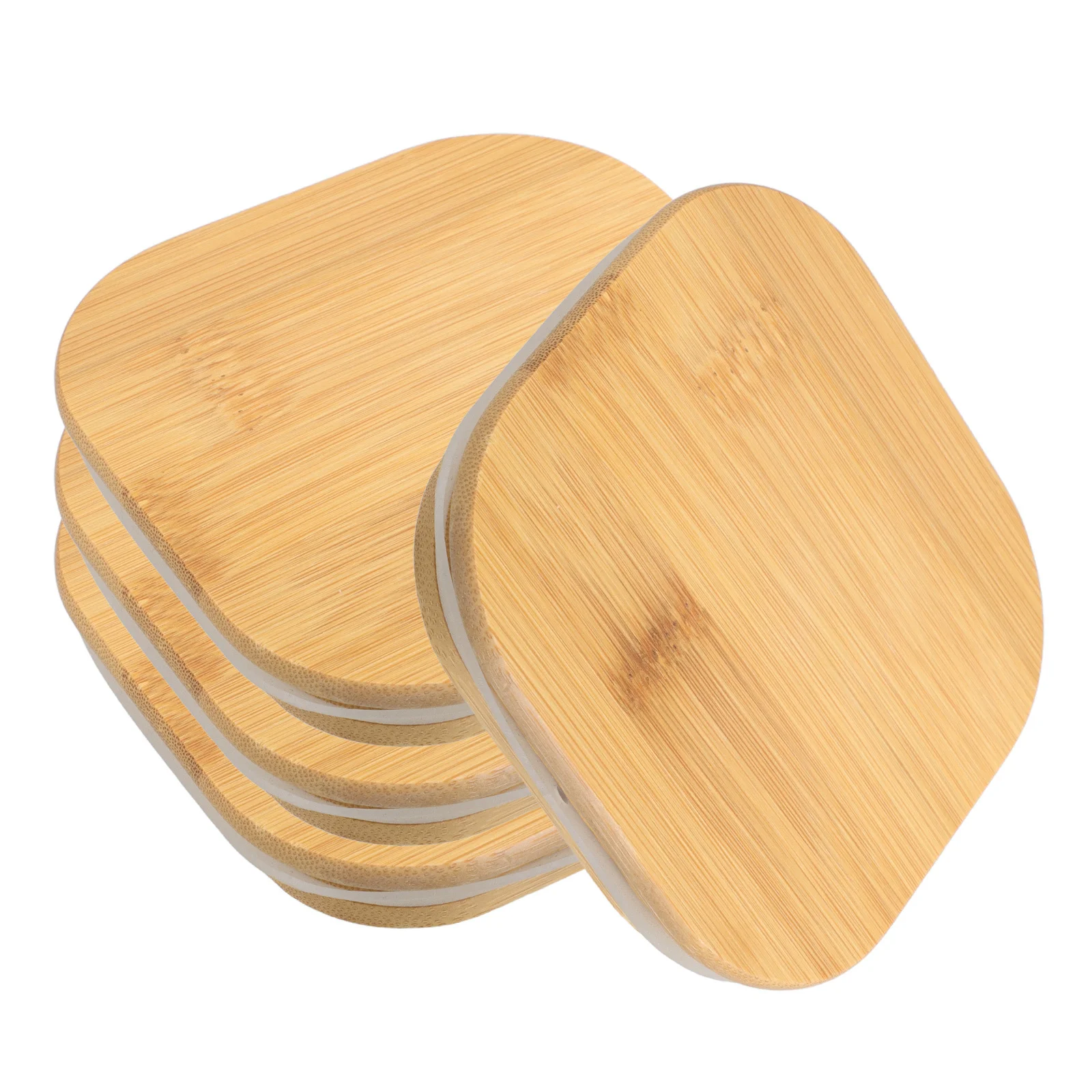 

Glass Kitchen Canister Lids 4 Piece Airtight Food Storage Jars for Pantry Organization Tea Coffee Sugar Square Jar Covers