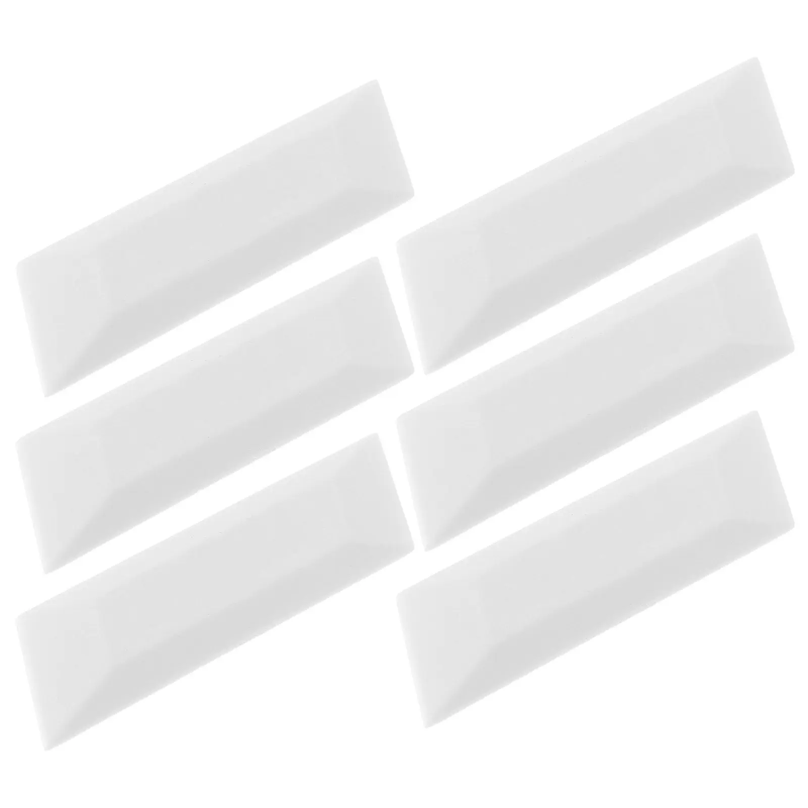 6Pcs Professional Drawing Erasers White Sketch Erasers Set Gentle on Paper for Artists Students Highlighting