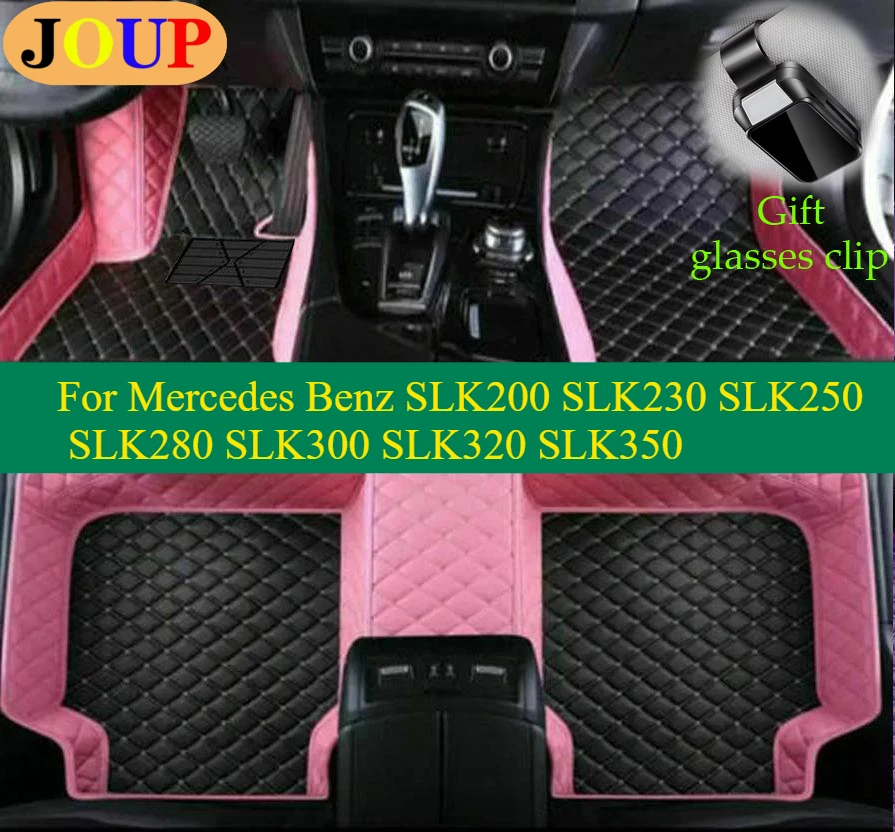 

For Mercedes Benz SLK200 SLK230 SLK250 SLK280 SLK300 SLK320 SLK350 Car Floor Mats Custom Carpets Left /Right Hand Drive