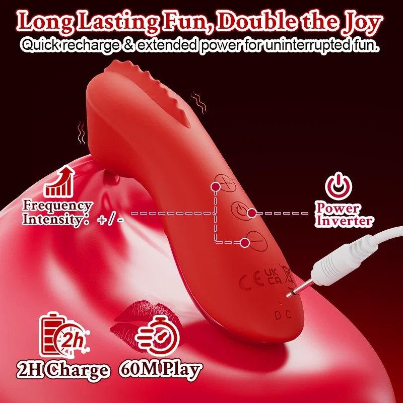 Vibrator Sex Toy Adult Toys for Women Suction and Clitoral Stimulation Vibrator Vibrating Sexual Pleasure Stimulation Vibrators view 5
