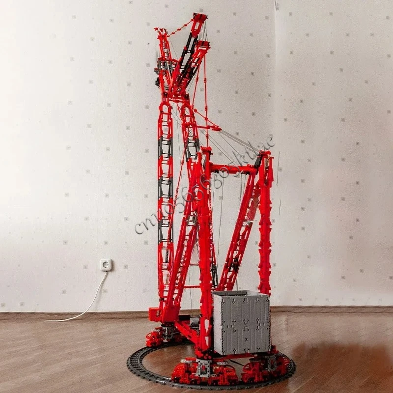 Nouveau 4933 pièces MOC city Mammoet PTC-200-DS modèle de grue à anneau bricolage idées créatives technologie enfant jouet assemblage Puzzle cadeau d'anniversaire