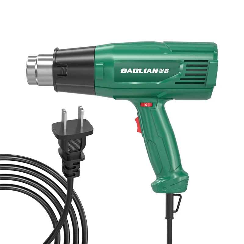 

Hot Air Gun High Temperature Electronic Small Film Portable Drying High Power Baking Industrial Heat Shrinkable Film