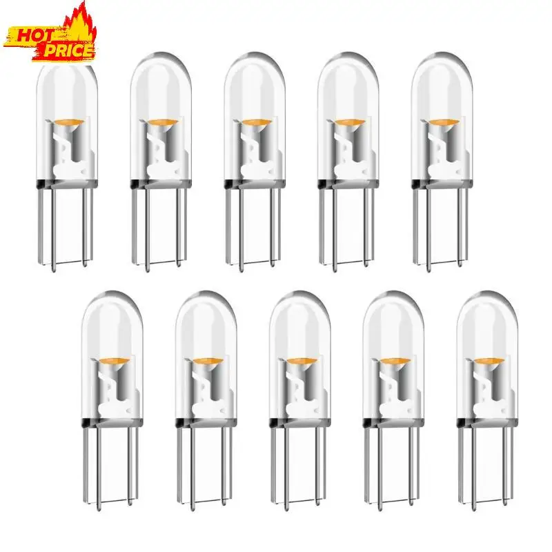 

Pack Of 10 LED Dashboard Lamps Energy Saving Auto Bulbs Provides Uniform for Enhanced Driving Experience