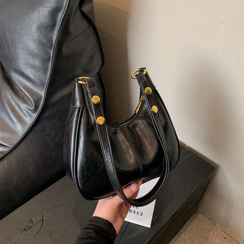 

2025 Trending Underarm Shoulder Bag, Unique Convertible Crossbody Purse for Women, Versatile Day-to-Night Bag,