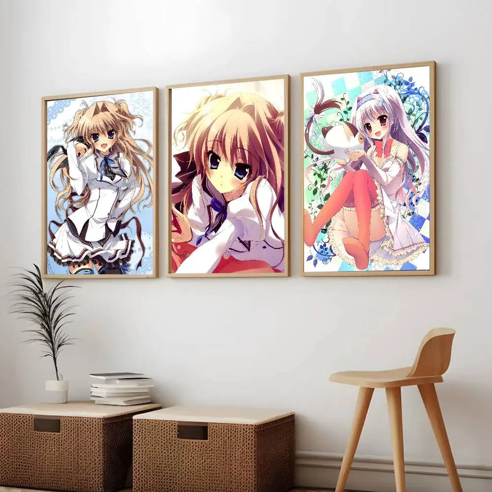 M-Mashiroiro Symphony The Color of Lovers Poster Canvas painting poster with prints Home bedroom living room decoration gift