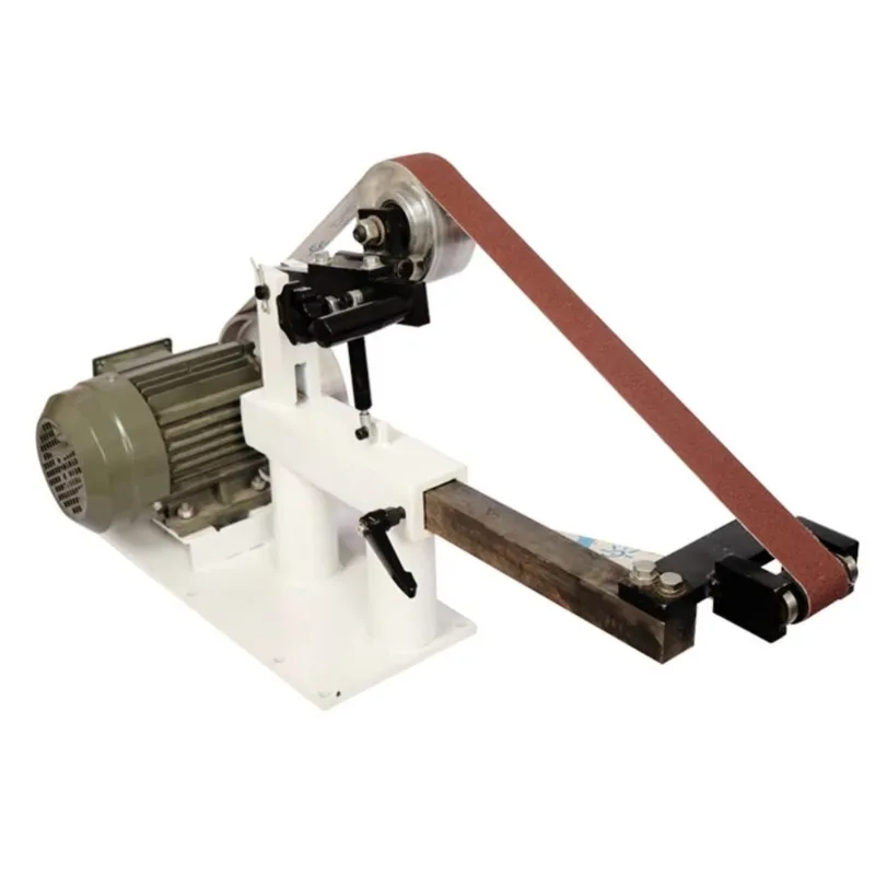 Amoladora de cinta de velocidad variable para fabricación de cuchillos 2X72