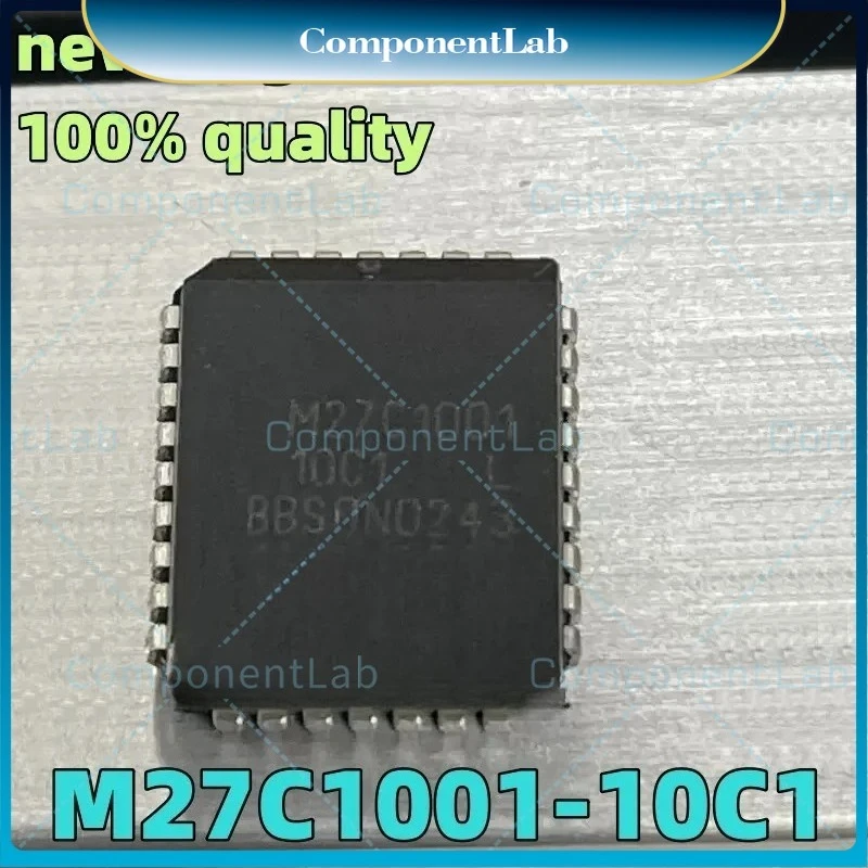 (5pcs/10pcs) 100% New M27C1001-10C1 M27C1001 PLCC32 Chipset