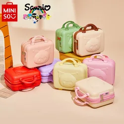 Miniso kulomi 2024 neues Passwort Reisetasche modische hochwertige Damen gepäck tasche multifunktion ale tragbare Aufbewahrung tasche