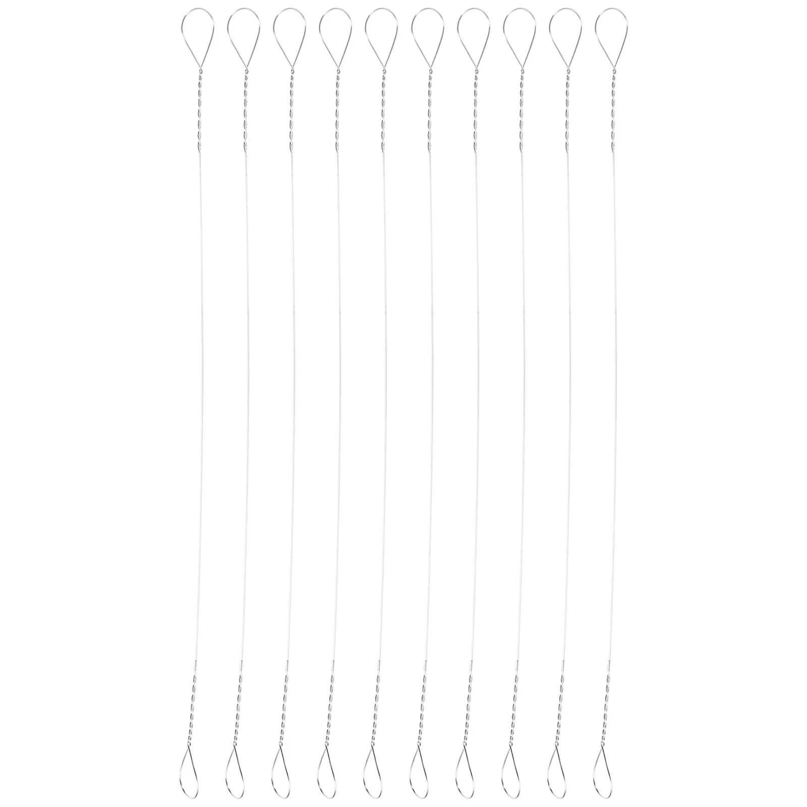 

10Pcs Cheese Slicer Wire Stainless Steel Cutter Safe Smooth for Cheeses Hard Soft in Kitchen Cheese Slicer Wire