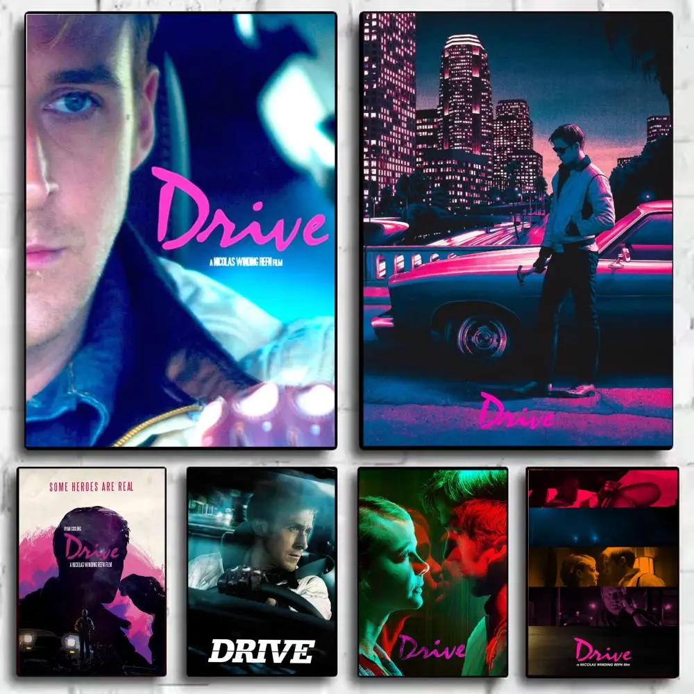 Movie D-Drive Poster Modern Aesthetic Wall Art Poster Minimalist Room Decoration Items