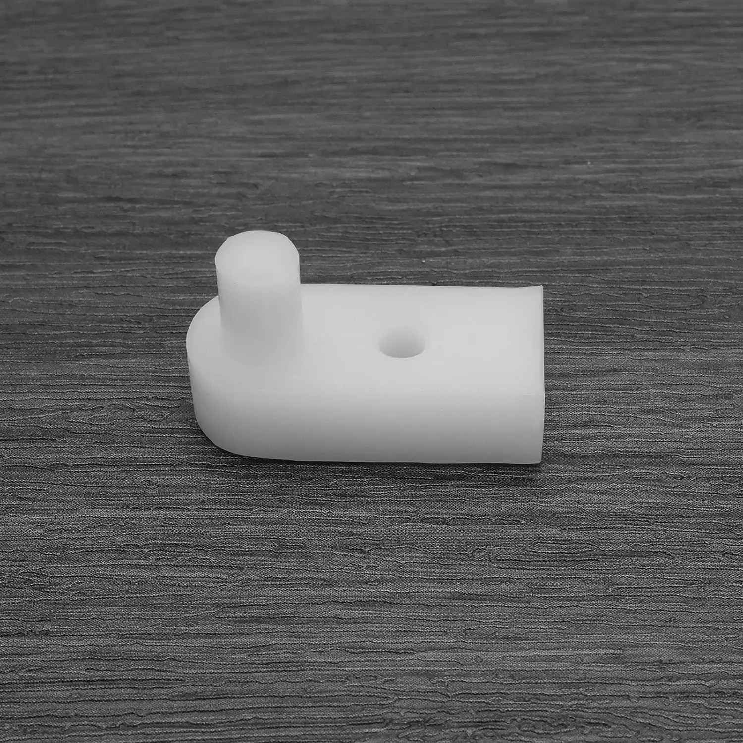 2PCS RV Double Folding Shower Door Hinge Pivot PE Bathroom Door Hinge Pivot For Bathroom Balcony Free Swinging Glass Door White