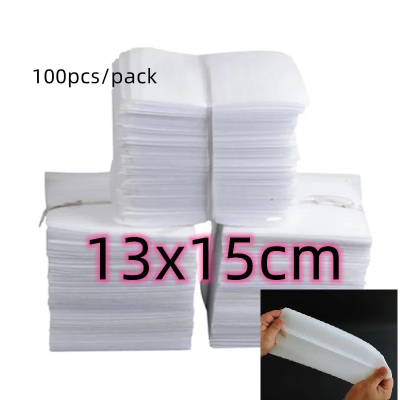 100pcs 13x15cm Bubble Mailers for Small Business EPE Foam Cushioning Shipping Packaging Envelope Bags Wrap Shockproof Wholesale