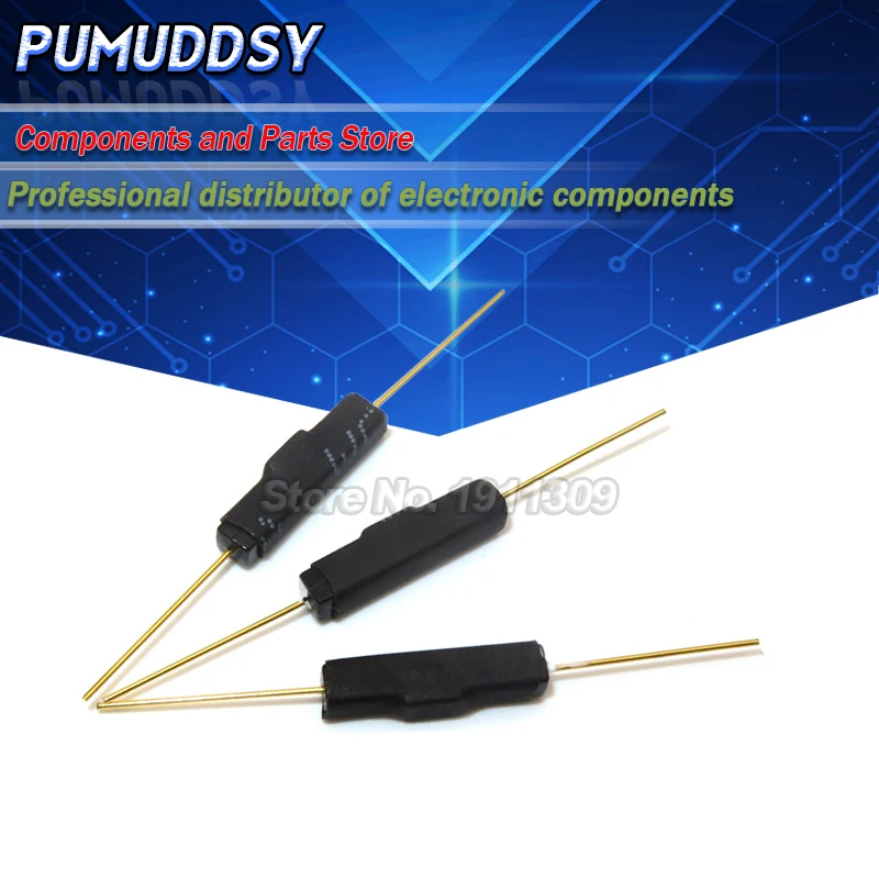 5PCS Plastic Type Reed Switch 2 * 14 Normally Open Magnetic Control Switch GPS-14B Anti-Vibration/Damage Contact For Sensors