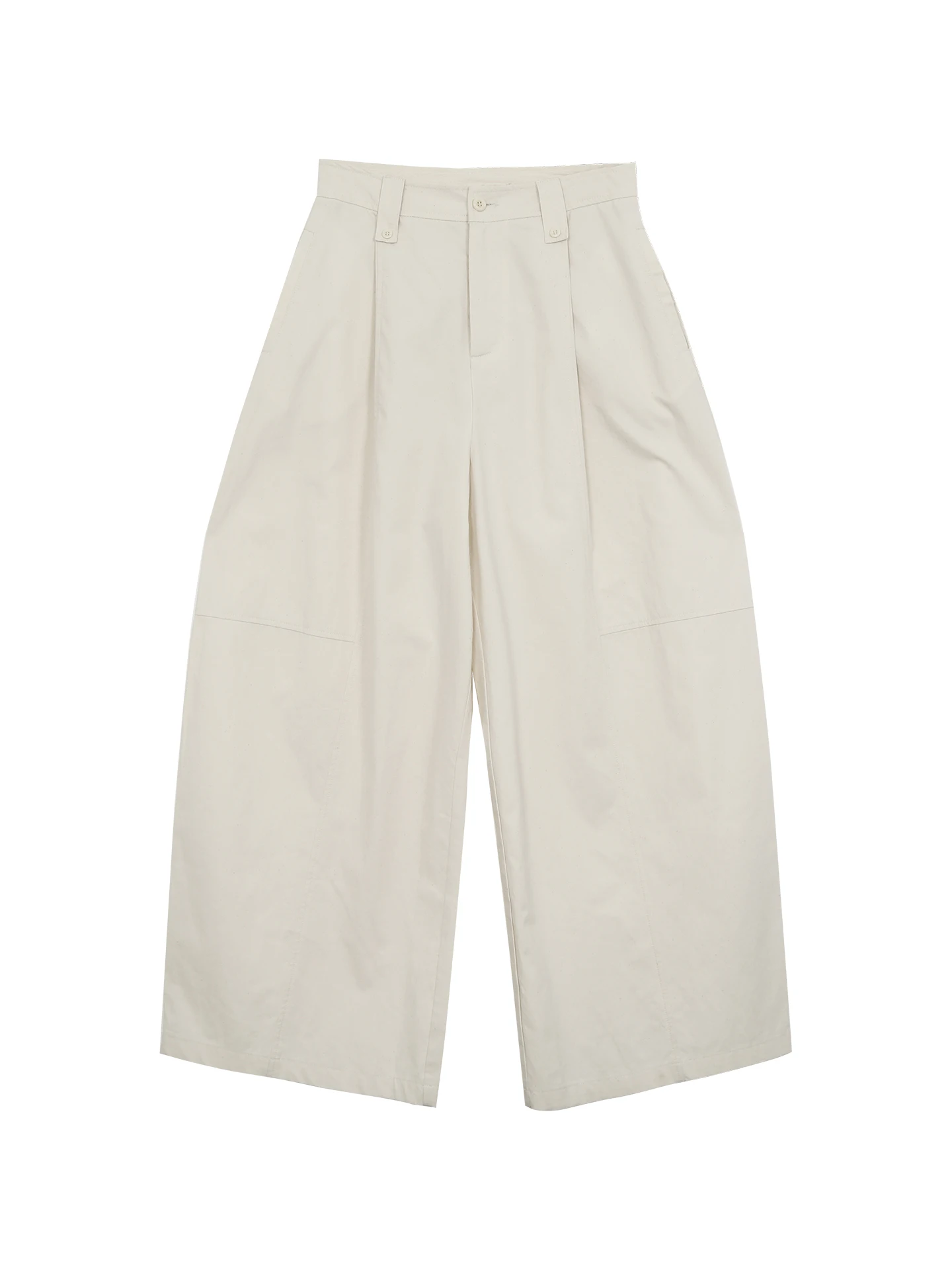 Abito a vita bassa Pantaloni a gamba larga Pantaloni casual estivi larghi da donna Commute Sle Taglio dritto Miscela di cotone G Sli