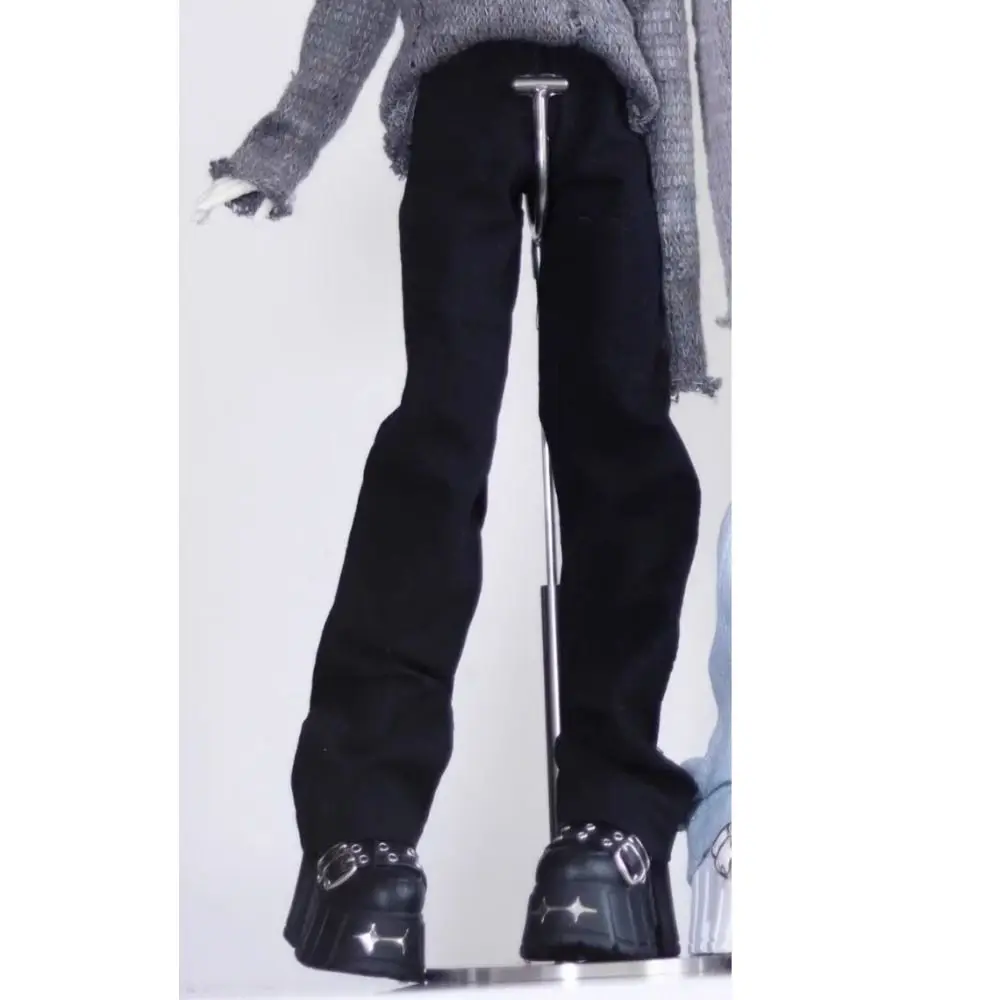 

Повседневная одежда, топы с круглым вырезом, милый мини-элегантный свитер, джинсы, брюки, аксессуары «сделай сам», одежда, брюки для кукол 1/4 BJD 45 см