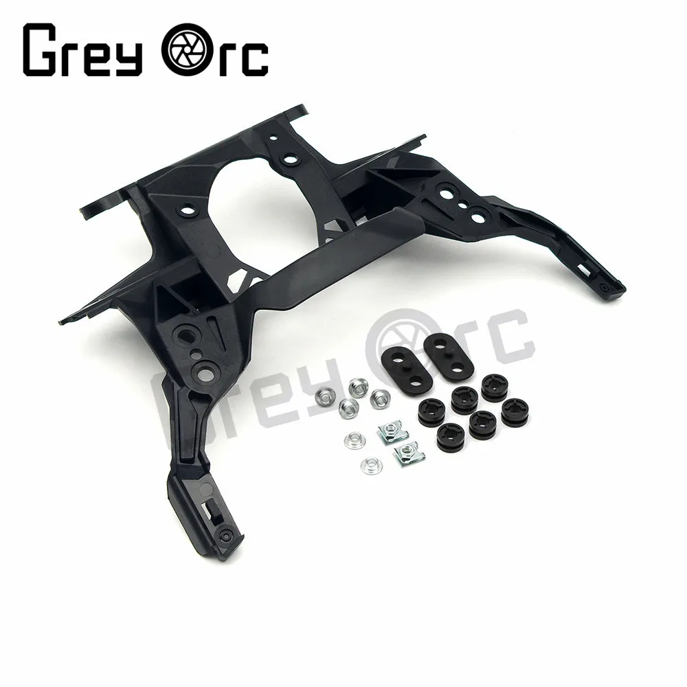 For YAMAHA YZF 600 R1 YZF-R1 2015 2016 2017 2018 2019 2020 2021 2022 Black Headlight Bracket Upper Stay Fairing Cowl