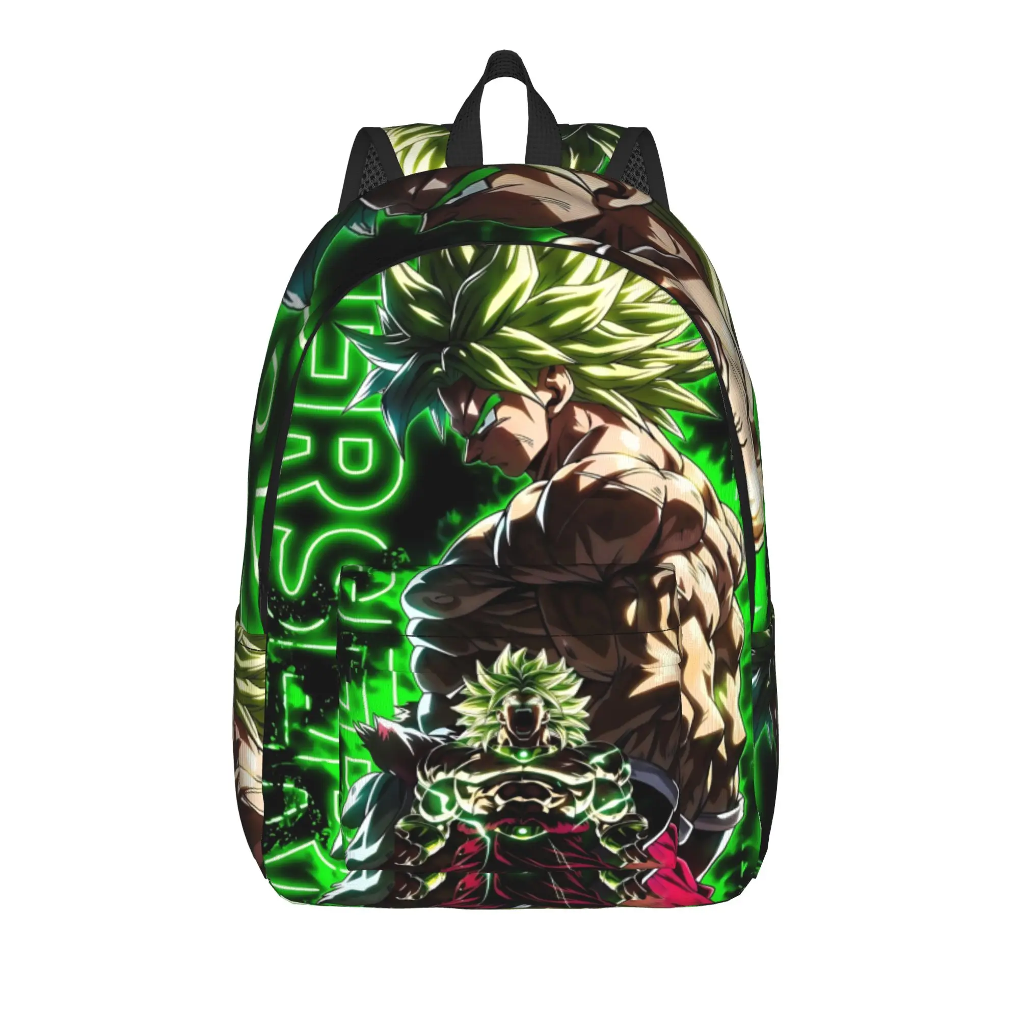Fashion Dragon Ball Theme Broly Backpack  Mochilas Solid For Work Office Sturdy Shoulder Rucksack