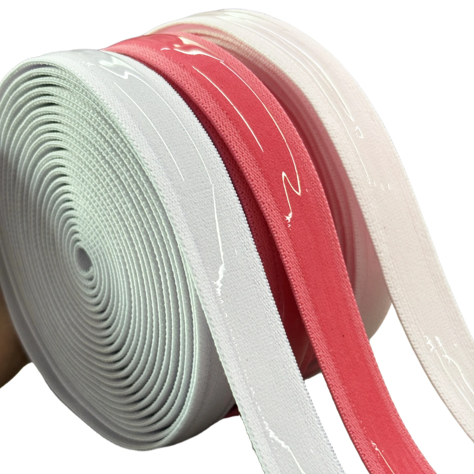 

18mm Anti-slip Silicone Elastic Band for Bra Sport Underware Rubber Tape Stretch Webbing DIY Accessories, 5 Yards