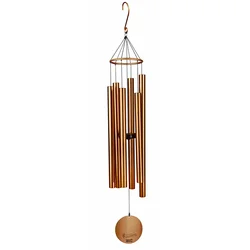 Large Wind Chimes Outdoor Home Decoration Asthetic Deep Tone Melody Memorial Wind Bell Aluminium Patio Decor Christmas Gift 75cm