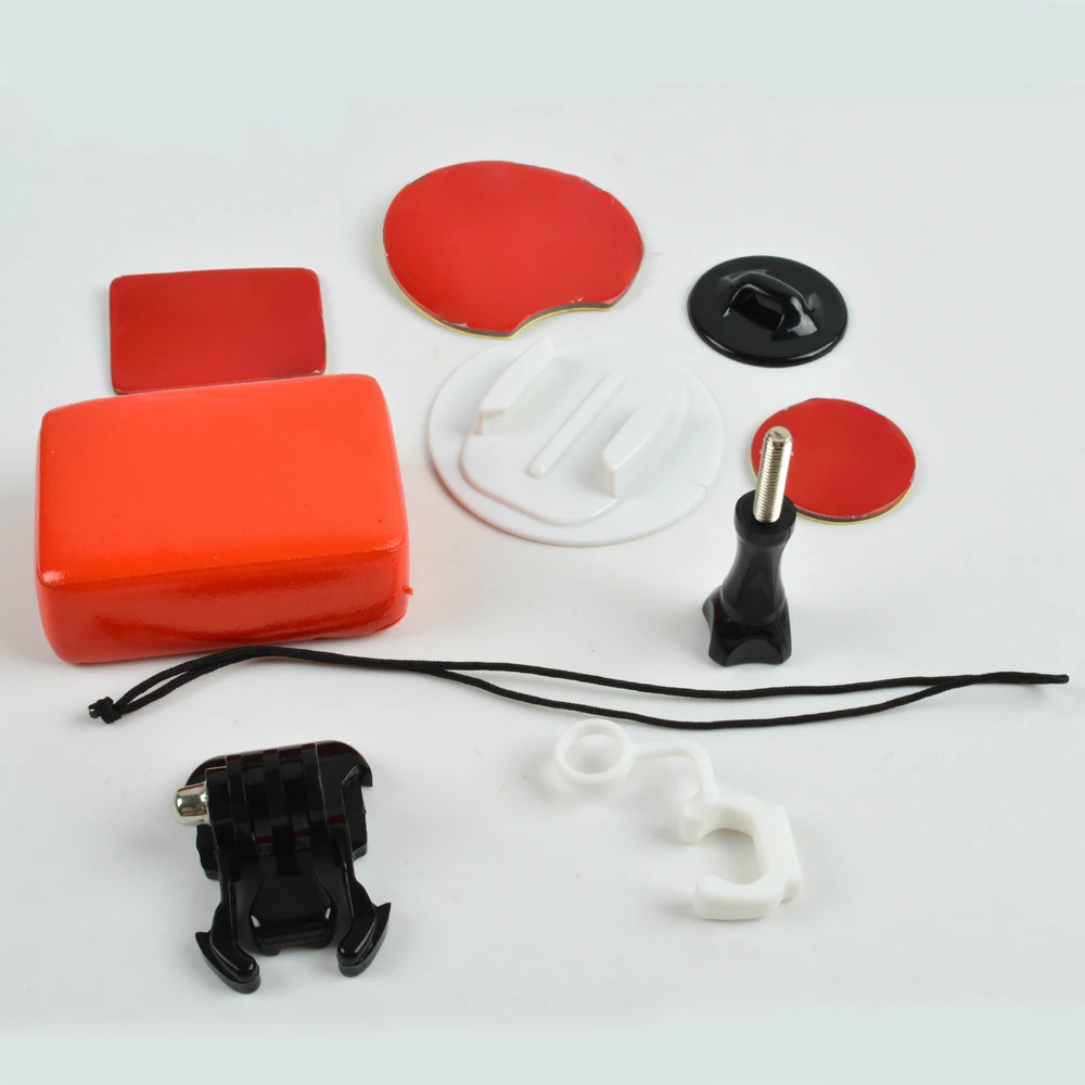 อุปกรณ์เสริมสำหรับกล้อง Go Pro Surf ชุดขยายกระดานโต้คลื่น + ลอยพร้อมสติกเกอร์กาว 3 ม.สำหรับ GoPro HERO YI SJ XIAOMI