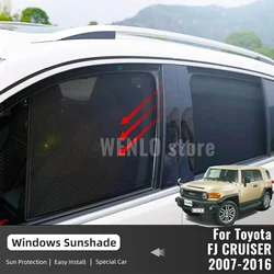 For Toyota FJ CRUISER 2007-2016 Magnetic Car Sunshade Shield Front Windshield Curtain Window Uv Protection Sun Shade Visor Blind