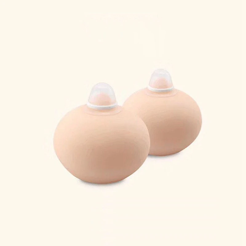 2PCS Silicone Nipple Corrector Nipple shield sucker for Flat Inverted Nipples