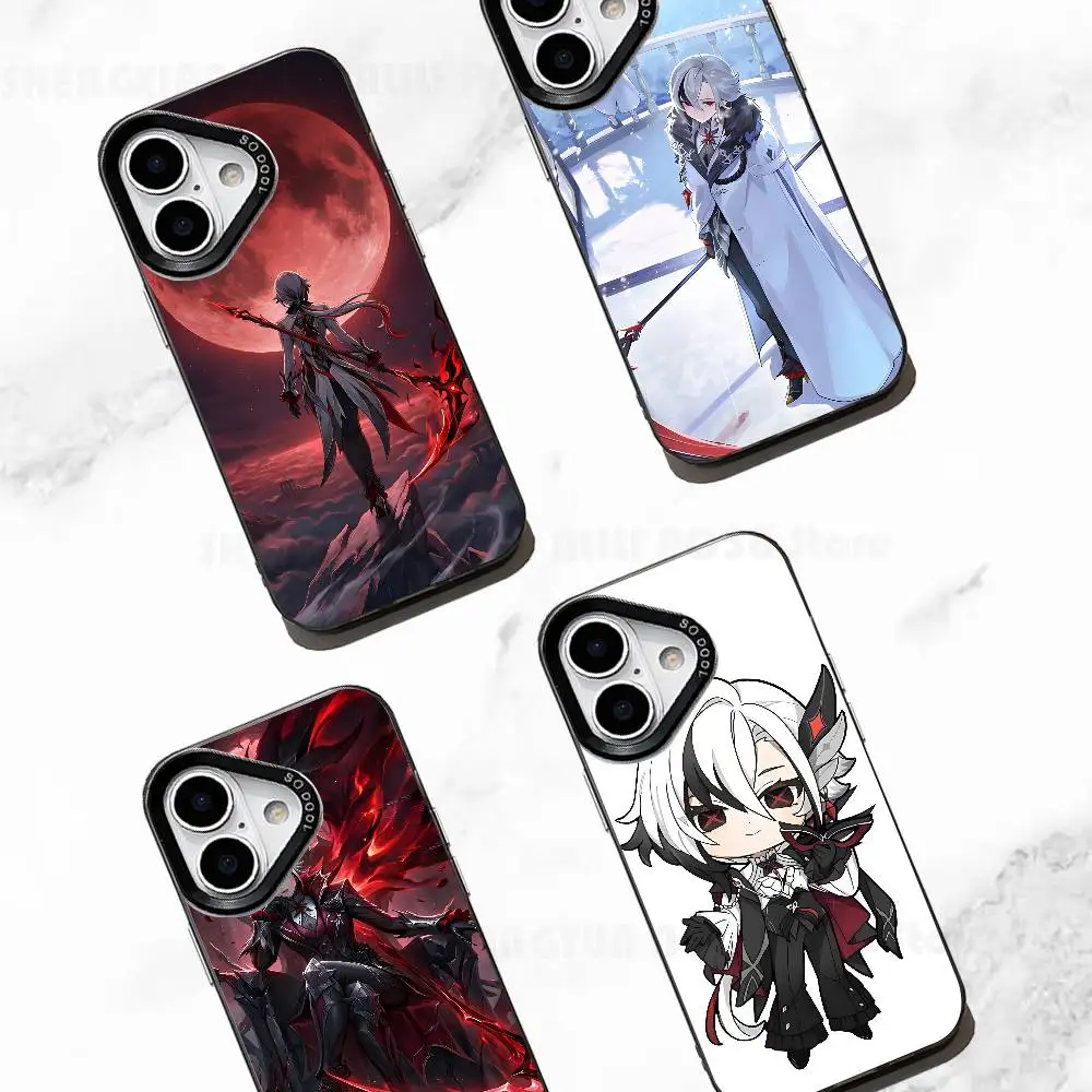 

Hot Game Figure A-Arlecchino Phone Case For IPhone 17 16e 16 15 14 13 12 11 Pro Max X XR XS MAX Back Cover