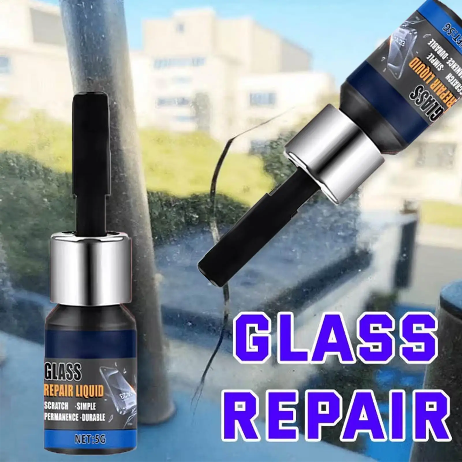 Phone Screen Repair Liquid 5g Glass Scratch Remover Quick Dry Restore Filler Cracked Tablet Smartphone LCD Repair Kit