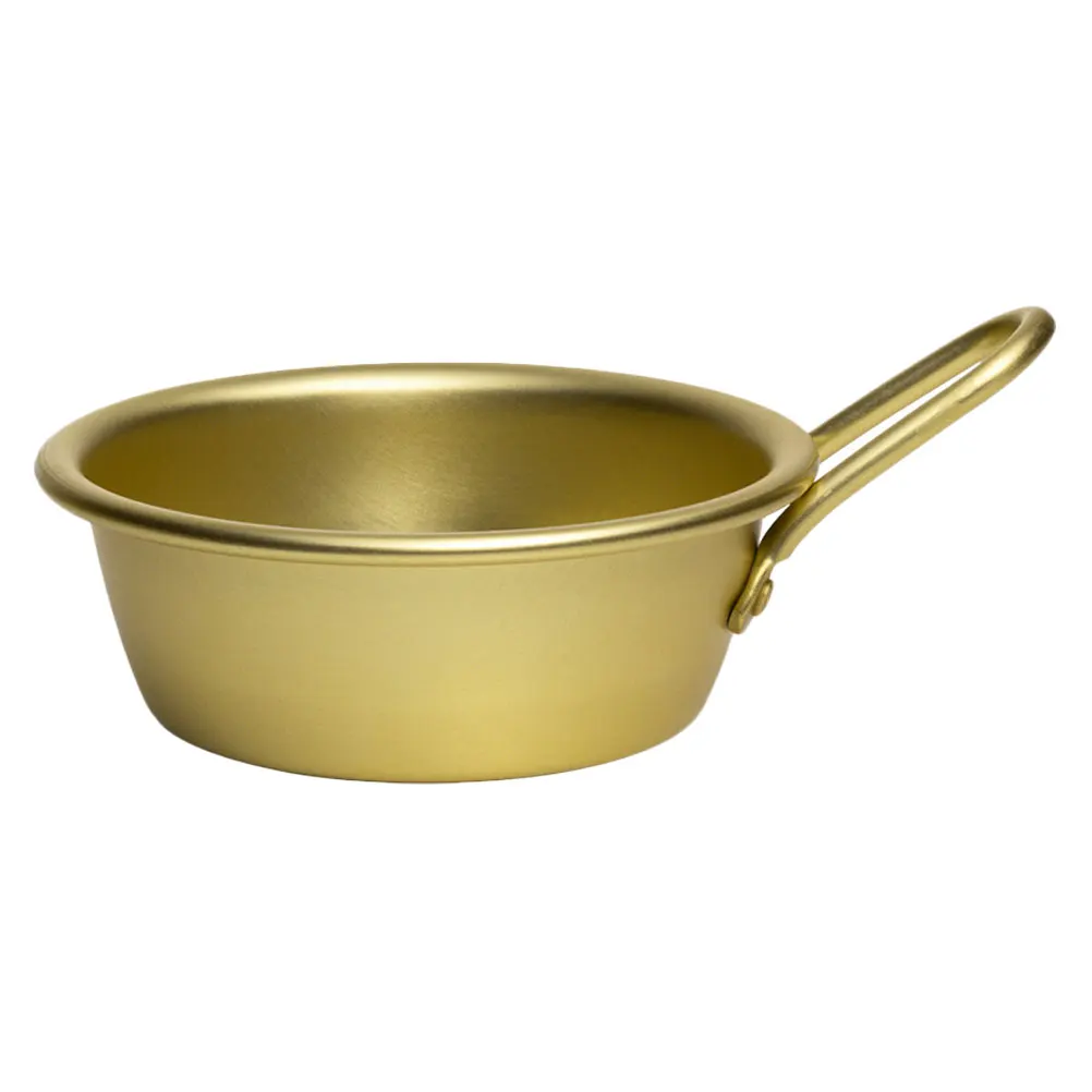 

Aluminum Rice Bowl Small Korean Makgeolli Bowls Traditional Dinnerware Microwave Safe Dishwasher Friendly Non Slip Bottom
