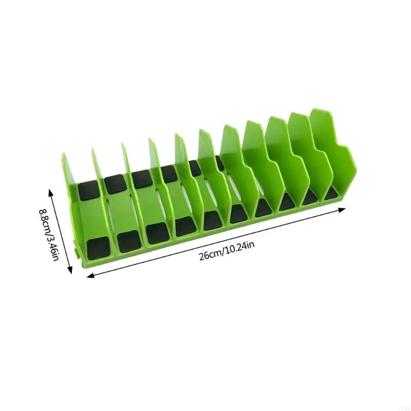 Pliers Rack 10 Slot Designs Antislip Base Tool for Efficient Tool Management in Various Setting